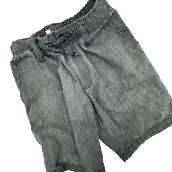 J. Crew Gap Bundle Boys Shorts Size Medium 10 Plaid Denim Gray Blue Gently Used - Picture 2 of 11